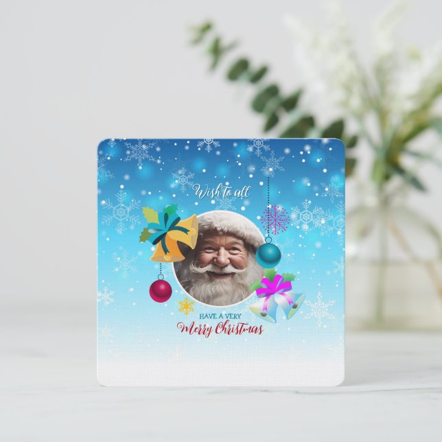 Invitación Deseo para todos (Anverso de pie)