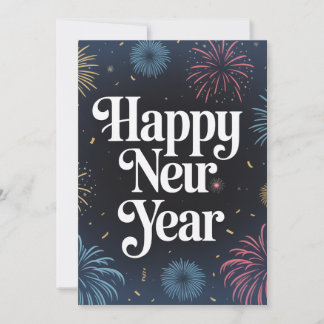 Invitación Deseos de Año Nuevo