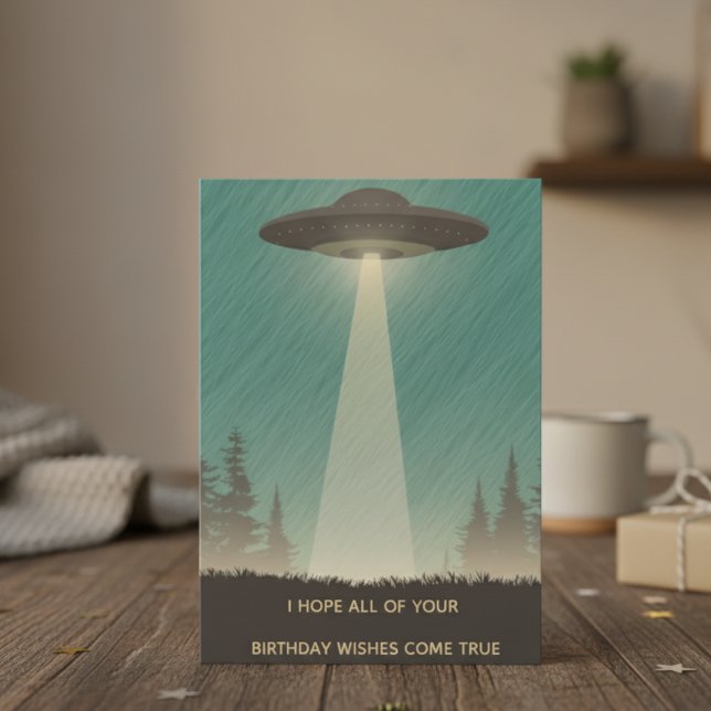 Invitación Deseos de cumpleaños fuera de este mundo (Subido por el creador)