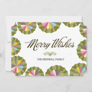 Invitación Deseos de merry