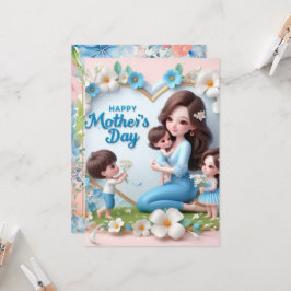 Invitación "Deseos saludables para mamá