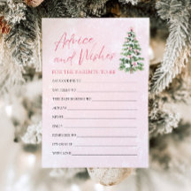 Deseos y Consejos para Baby Shower de Navidad con