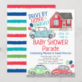 Invitación Desfile de Baby Shower