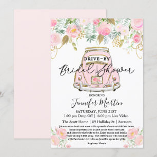Invitación Desfile de ducha de novia Ducha de novia virtual