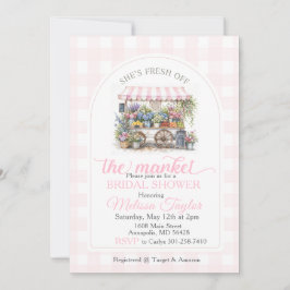 Invitación Desfile de moda nupcial recién salido del mercado