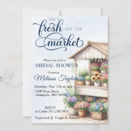 Invitación Desfile de novia recién salido del mercado