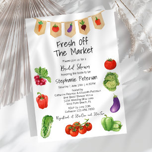 Invitación Desfile Nupcial en el Mercado de los Agricultores