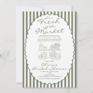 Invitación Desfile Nupcial Fresco del Mercado