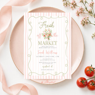 Invitación Desfile Nupcial Fresco del Mercado