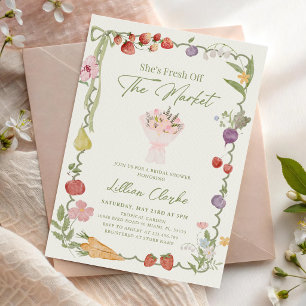 Invitación Desfile Nupcial Fresh Off the Market