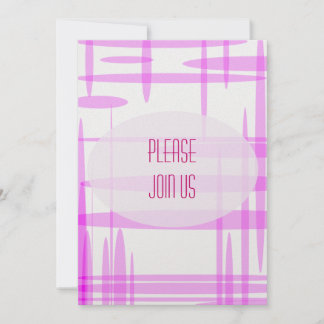 Invitación Desfile rosa