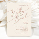 Invitación Desierto caprichoso | Boda Brunch Beige<br><div class="desc">Este postre caprichoso | la invitación al brunch boda beige es perfecta para su sencillo brunch rústico de tonos beige y terracota. La paleta de colores neutros de la tierra boho es vintage en el suroeste con un toque retro moderno. El guión es una delicada caligrafía escrita a mano minimalista...</div>