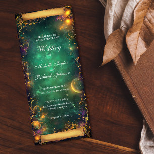 Invitación Despacho Boda de cuento de hadas de bosques encant