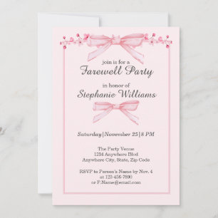 Invitación Despedida de las mujeres: Fiesta fronteriza de flo