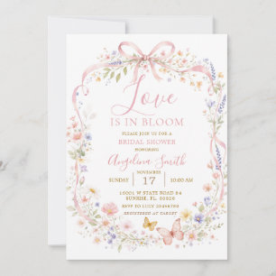 Invitación Despedida de soltera Amor en Flor