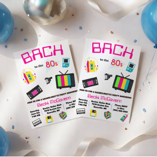 Invitación Despedida de soltera Bach al 80