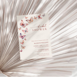 Invitación Despedida de soltera Boho Butterfly