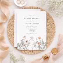 Despedida de soltera boho con flores silvestres