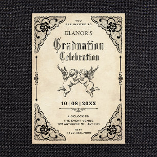 Invitación Despedida de soltera clásica vintage