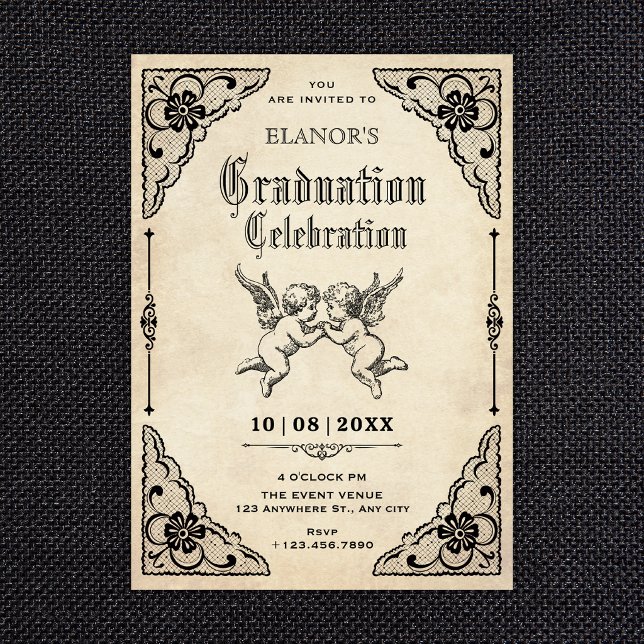 Invitación Despedida de soltera clásica vintage (Subido por el creador)