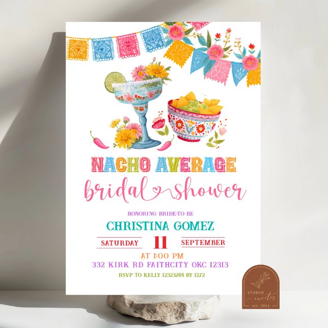 Invitación Despedida de Soltera Colorida Fiesta Nacho Promedi (Subido por el creador)