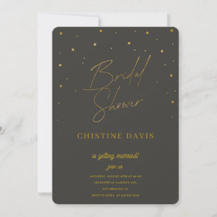 Invitación Despedida de soltera Copos & Para Siempre
