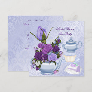 Invitación Despedida de soltera Cumpleaños Té Fiesta Floral P