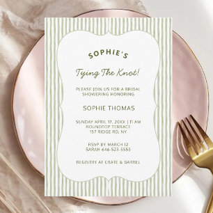 Invitación Despedida de soltera de boda de la ducha nupcial d