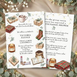 Invitación Despedida de soltera de cosas favoritas de inviern