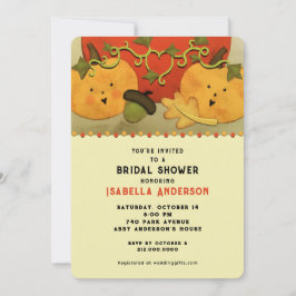 Invitación Despedida de soltera de otoño