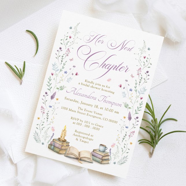 Invitación Despedida de Soltera del Próximo Capítulo de Ella (Subido por el creador)