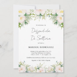 Invitación Despedida de Soltera Ducha Española de Novias
