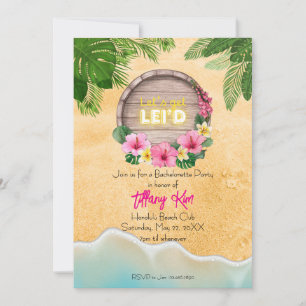 Invitación Despedida de soltera en Hawaii