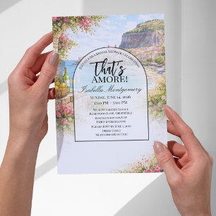 Invitación Despedida de soltera en la costa italiana de Sicil