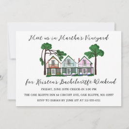 Invitación Despedida de soltera en Martha's Vineyard para chi