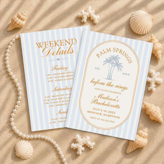 Invitación Despedida de soltera en Palm Springs Before The Ri (Subido por el creador)