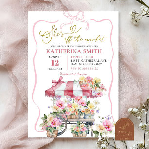 Invitación Despedida de Soltera Floral de Primavera Está Fuer
