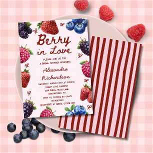 Invitación Despedida de Soltera Fresa 'Berry In Love'