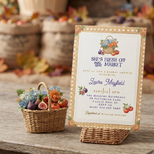 Invitación Despedida de soltera Fresh off the Market