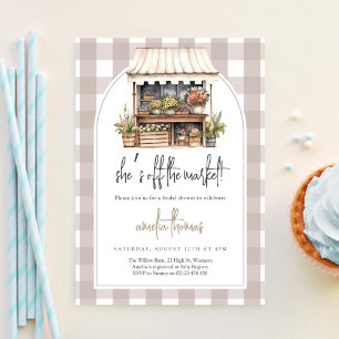 Invitación Despedida de soltera Fresh off the Market