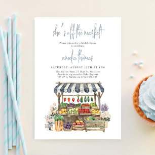 Invitación Despedida de soltera Fresh off the Market Bridal S