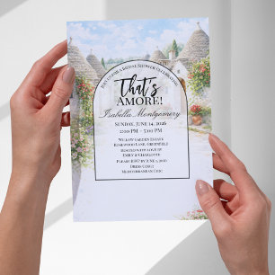Invitación Despedida de soltera italiana Alberobello That's A