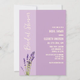 Invitación Despedida de soltera Lavender Love