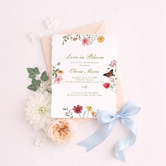 Invitación Despedida de soltera Love in Bloom (Subido por el creador)