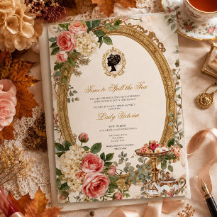 Invitación Despedida de Soltera Otoño: Es Hora de Contar el S