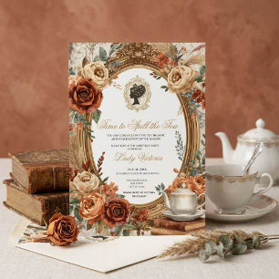 Invitación Despedida de Soltera Otoño: Es Hora de Contar el S
