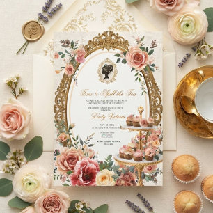 Invitación Despedida de Soltera Otoño: Es Hora de Contar el S