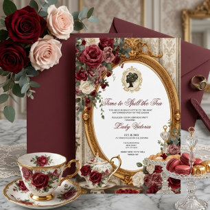 Invitación Despedida de Soltera Otoño: Es Hora de Contar el S