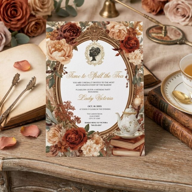 Invitación Despedida de Soltera Otoño: Es Hora de Contar los  (Subido por el creador)