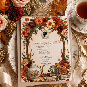 Invitación Despedida de Soltera Otoño: Es Hora de Contar los